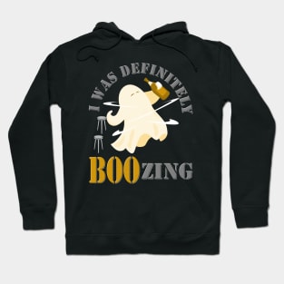 I Was Definitely Boozing, Ghost Drinking Beer, Halloween Gifts, Halloween Costume Gift, Spooky, Horror, Scary, Halloween, Ghost Halloween, Alcohol Ghost Hoodie